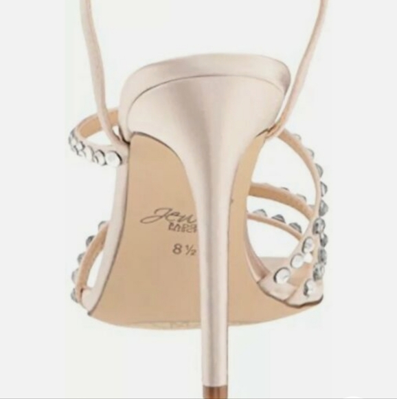 Jewel by Badgley Mischka Marimba Satin Sandal - Picture 3 of 7